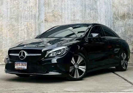 2017 Mercedes-Benz CLA-Class 1.6 CLA200 รถเก๋ง 4 ประตู รถบ้านมือเดียว ไมล์น้อย 