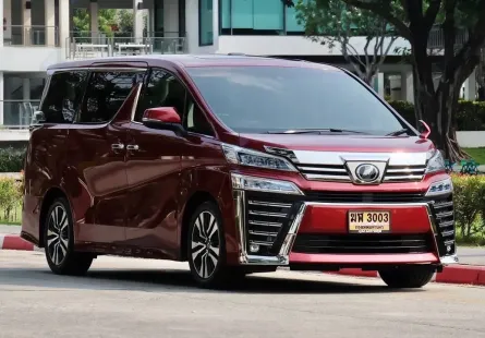 Toyota VELLFIRE 2.5 ZG Edition ปี 2019 สภาพดี วิ่งน้อย มือเดียวป้ายแดง 