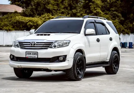 Toyota Fortuner 3.0 V 2013 รถบ้านสภาพดี ไมล์แท้