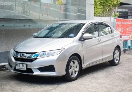 2014 HONDA CITY 1.5 V+ ไมล์แท้เพียง 95,500 KM รถไม่เคยชนหนัก พลิกคว่ำ น้ำท่วม เข้าศูนย์ตลอดทุกระยะ
