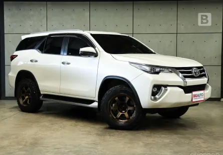 2018 Toyota FORTUNER 2.4 V 4WD SUV AT ไมล์แท้ 3 หมื่น MODEL MINORCHANGE1 B3000 