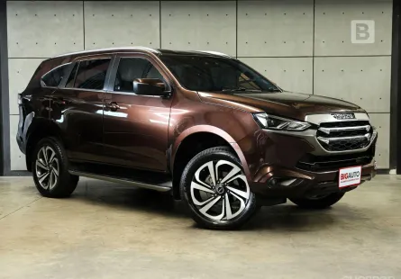 2022 Isuzu MU-X 3.0 Ultimate SUV AT ไมล์แท้ รถมือเเรกจากป้ายเเดง รุ่นTOPสุด 2WD (FULL OPTION) B3721