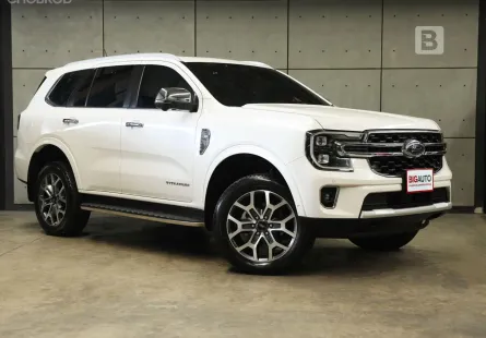 2023 Ford EVEREST 2.0 Titanium+ 4WD SUV AT ไมล์แท้ 4 หมื่น Warranty5 ปี 150,000 KM B5052