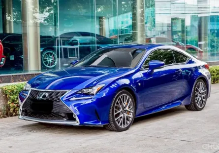 ขายรถ Lexus RC 2.0 300 F-Sport 2018 สภาพสวยมาก ไมล์แท้  