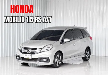 รถ 3 แถว 7 ที่นั่ง Honda Mobilio 1.5 RS รถเก๋ง 5 ประตู 