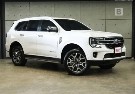 2023 Ford EVEREST 2.0 Titanium+ 4WD SUV AT ไมล์แท้ 5 หมื่น Warranty5 ปี 150,000KM B6410