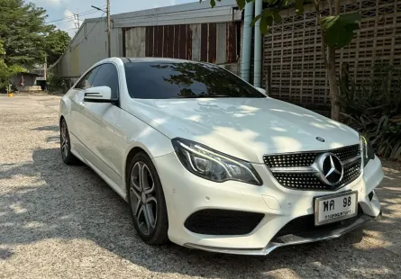 Mercedes-Benz E200 Coupe ปี 2015 ไมล์ 128,000km รถผู้หญิงใช้ ไม่เคยมีอุบัติเหตุชน