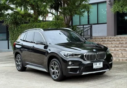 2018 BMW X1 F48 18D รถมือเดียวป้ายแดง รถวิ่งน้อยเพียง 63,000กม เข้าศูนย์ตรงระยะ ไม่มีอุบัติเหตุครับ