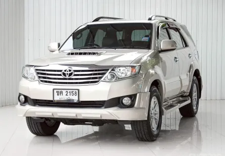 Toyota Fortuner 2.5 G ปี 2013 รถ SUV สวยมาก ไมล์น้อย