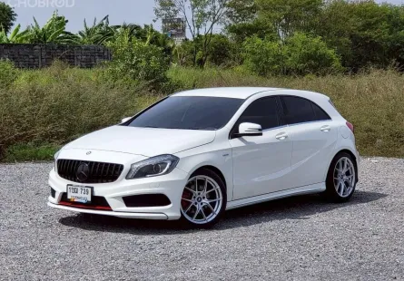 MERCEDES-BENZ A250 AMG Sport (W176) 7G ปี 2013 สปอร์ตพรีเมี่ยม หล่อ แรง ดูแลถึง เซอร์วิสศูนย์ไทย