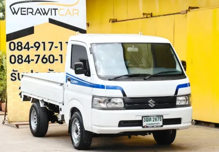 Suzuki Carry 1.5 Truck ปี 2022 เครื่อง เบนซิน เกียร์ ธรรมดา รถสวย สภาพใหม่ โครงสร้างบางเดิมทั้งคัน
