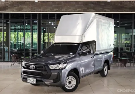 Toyota Hilux Revo 2.4 ปี 2022 รถกระบะสวย ไมล์แท้ มือเดียวป้ายแดง เกียร์ออโต้ 