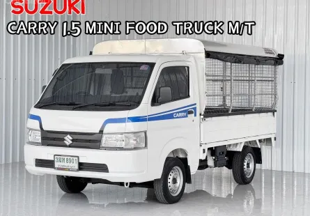 รถมือเดียว Suzuki Carry 1.5 Mini Truck  เกียร์ธรรมดา