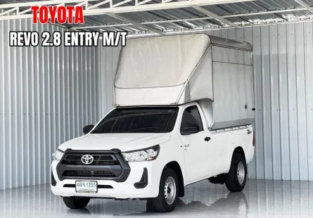 รถมือเดียว Toyota Hilux Revo 2.8 Entry รถกระบะ ตอนเดียว ตู้ทึบ ตู้แห้ง