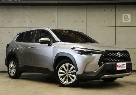 2021 Toyota Corolla Cross 1.8 Hybrid Smart SUV AT ไมล์แท้ Warranty 5 ปี 150,000 KM B3776