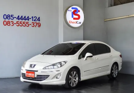 ฟรีเงินดาวน์ รถสภาพสวยพร้อมใช้ ออกรถใช้เงิน10,000 บาท Peugeot 408 1.6 Sedan ปี 2013