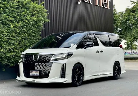 2023 Toyota ALPHARD 2.5 รถตู้/MPV ออกรถง่าย รถสวย ไมล์น้อย 