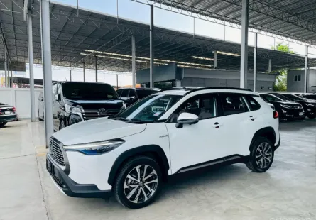 TOYOTA CROSS 1.8 PREMIUM SAFETY HYBRID 2021 รถสวย มือแรก ไมล์น้อย 5 หมื่น TOP รับประกันตัวถังสวย