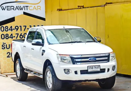 FORD RANGER DOUBLE CAB Hi-Rider 2.2 XLT ปี 2013 เครื่อง ดีเซล เกียร์ ธรรมดา รถสวยตัวถังเดิม