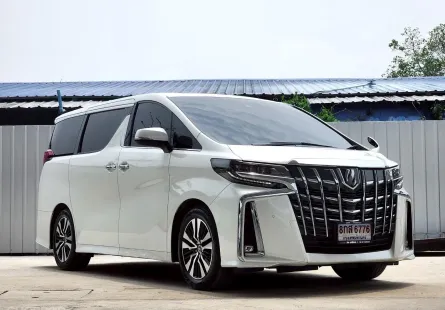 Toyota Alphard 2.5 SC Package ปี 2022 รถบ้านแท้ มือเดียว