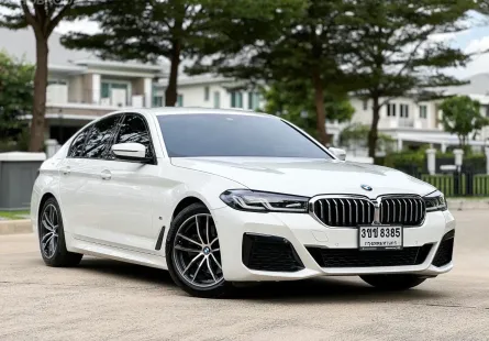 2021 BMW 5 Series 2.0 520d รถเก๋ง 4 ประตู รถสภาพดี มีประกัน ไมล์น้อย  มือเดียวป้ายแดง 