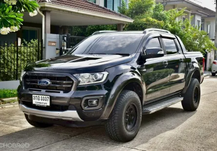 Ford Ranger Wildtrak 2.0 turbo 2WD ปี:2019 สี:ดำ เกียร์:ออโต้ ดีเซล