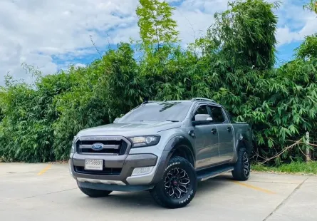 FORD RANGER 2.2 WILDTRAK AT 2016 รถบ้าน มือเดียว สภาพดี