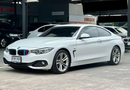 2016 BMW 4 Series 2.0 420d รถเก๋ง 2 ประตู ไมล์แท้ สวยเดิม