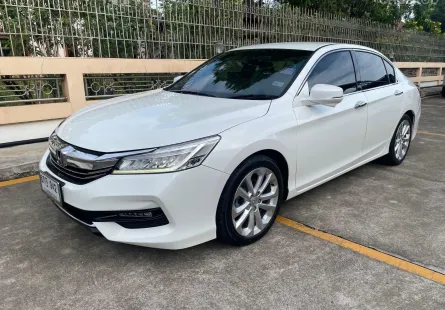 ACCORD 2.4 EL 2018 รถเจ้าของเดียว รถสวย ไม่มีชน ใช้น้อย รับประกันเครื่องเกียร์ 2 ปี หรือ 20,000 กม.