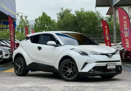 Toyota CH-R 1.8 Mid ปี2018 ไมล์ 8 หมื่นแท้ๆ มือเดียวไม่เคยมีอุบัติเหตุ รถสวยมาก ใหม่ๆ หอมๆ สภาพดี ฟร