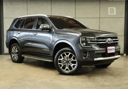 2023 Ford EVEREST 2.0 Titanium+ 4WD SUV AT รุ่น TOP สุด FULL OPTION มี warranty ศูนย์ B3604