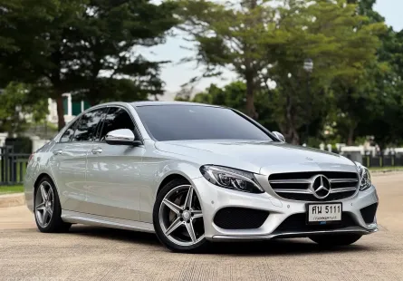 2016 Mercedes-Benz C-Class 2.1 Blue TEC HYBRID รถเก๋ง 4 ประตู ออกรถง่าย รถสวย ไมล์น้อย ประวัติศูนย์ 