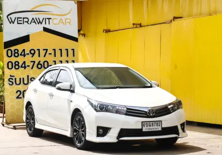 Toyota Corolla Altis 1.8 E SPORT Sedan ปี 2015 เครื่องเบนซิน เกียร์ Auto รถสวยเดิม