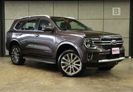 2024 Ford EVEREST 3.0 Platinum 4WD SUV AT รุ่น TOP สุดของ Everest ไมล์เเท้ 2 หมื่น FULL OPTION B8712