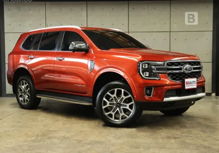 2023 Ford EVEREST 2.0 Titanium+ 4WD SUV AT รุ่น TOP สุด ไมล์เเท้ 4 หมื่น มี warranty ศูนย์ B4808