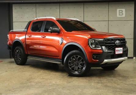 2023 Ford RANGER 2.0 DOUBLE CAB WildTrak Hi-Rider Bi-Turbo Pickup AT ไมล์เเท้ warranty ศูนย์ B5063