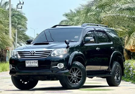 2014 Toyota Fortuner 2.5 V มือเดียว ไมล์แท้ 36000 ประวัติศูนย์ มีประกันชั้น 1