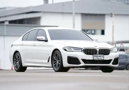 2021 BMW 5 Series 2.0 520d รถเก๋ง 4 ประตู รถสภาพดี มีประกัน ไมล์น้อย  มือเดียวป้ายแดง 