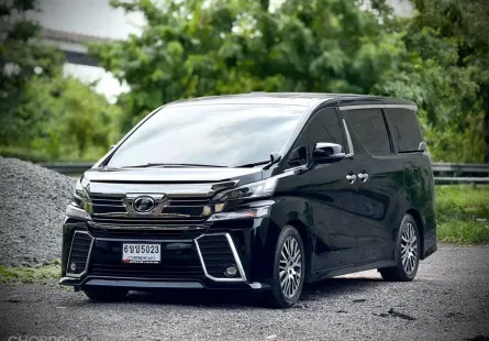 2017 Toyota VELLFIRE 2.5 รถตู้/MPV รถสภาพดี มีประกัน