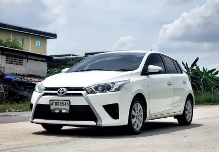 Toyota YARIS 1.2 G 2014 สีขาว สภาพเยี่ยม