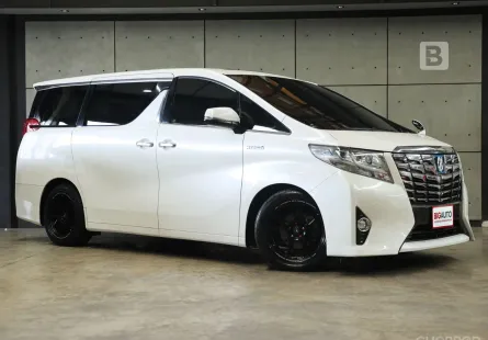 2015 Toyota ALPHARD 2.5 Hybrid E-Four 4WD AT ไมล์แท้ เบาะมิกกี้เม้าส์ (High Option) B9590