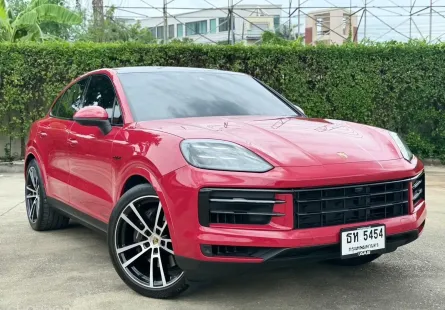 รถ Porsche CAYENNE 3.0 E-Hybrid Coupe ปี 2024 สภาพป้ายแดง มือเดียว ไมล์น้อย 
