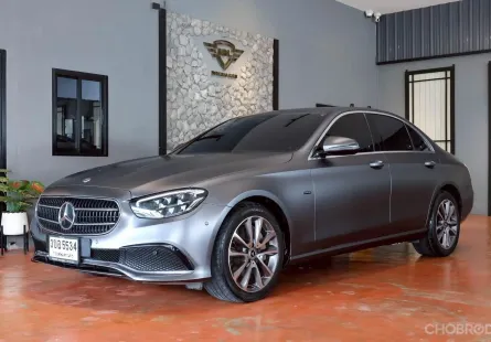 2021 Mercedes-Benz E-Class 2.0 E300e รถเก๋ง 4 ประตู รถบ้านแท้ 