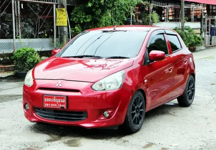 2012 Mitsubishi Mirage 1.2 รถเก๋ง 5 ประตู ผ่อน 3,xxx.-/4 ปี