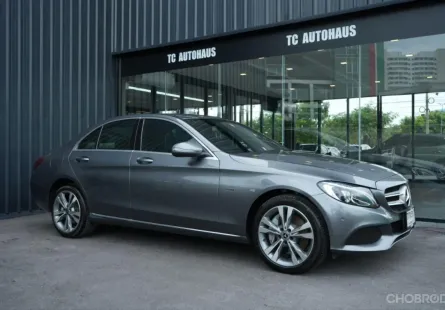 Mercedes Benz C350e Avantgarde W205 2018 รถบ้าน มือเดียว เลือกรับประกันเครื่องเกียร์สูงสุด 3 ปี