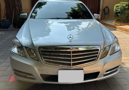 2013 Mercedes-Benz E-Class 1.8 E200 NGT สภาพดี