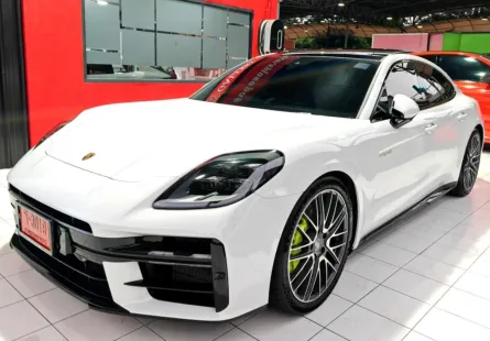 ด่วน! Porsche Panamera 4 E-Hybrid 2025 Warranty ศูนย์เหลือยาว ไมล์แค่ 7,xxx km 