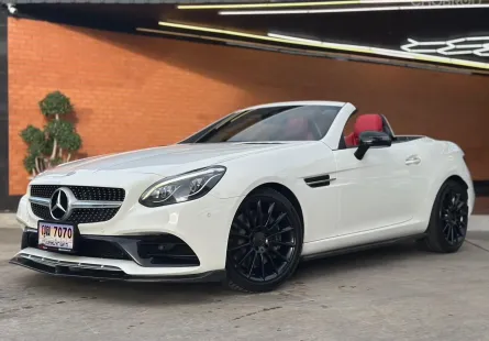 2017 Mercedes-Benz SLC-Class 2.0 SLC300 รถเปิดประทุน ออกรถง่าย รถสวย ไมล์น้อย 