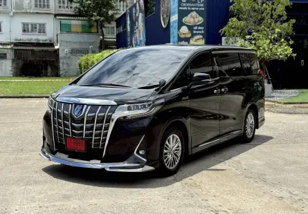 2022 Toyota ALPHARD 2.5 HYBRID E-Four รถตู้/MPV รถบ้านแท้ 