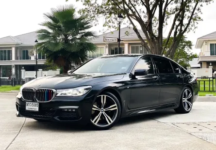 2017 BMW 7 Series 3.0 730Ld รถเก๋ง 4 ประตู รถบ้านมือเดียว ไมล์น้อย 